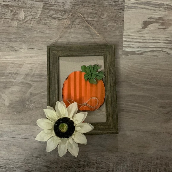 Hand Crafted Wall Decor 4x6 Fall Pumpkin Wall Decor Poshmark